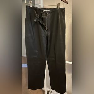 St. John Size 12 Leather pants